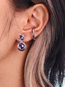 Interchangeable Pendant Y2k Sweet Necklace Future Sense Clavicle Chain Zircon Choker Titanium Steel Original Design Fashion Jewelry