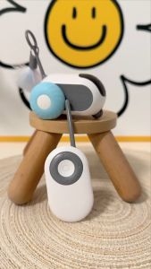 Remote Control Electric Cat Toy Tease Cat Stick Feather Gravity Sports Car