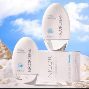 Kem Chống Nắng Dưỡng Trắng Da Nicor Cream SPF 50+ PA+++ bảo vệ da dưới tác động của tia cực tím cấp ẩm cho dahổ trợ dưỡng trắng da