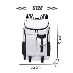 TasBagShop Sports Backpack Men Badminton Backpack Large Capacity Waterproof Travel Backpack