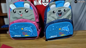 Balo Cho Bé Gái Đi Học Cao Cấp Xbags Dolphin XB 3021 Chống Nước Nhiều Ngăn Nhỏ Gọn Màu Hồng Dễ Thương Xinh Xắn!