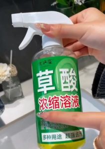 Dung Dịch Axit Axetic ĐẬM ĐẶC Tẩy NẤM MỐC KHỬ KHUẨN Nhà Vệ Sinh Vết cặn bám Gạch Trậu Vòi Nhà Tắm 500ml