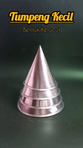 PROMO HARGA LOYANG KUE CETAKAN NASI MOTIF KERUCUT UK. MINI / TUMPENG KERUCUT