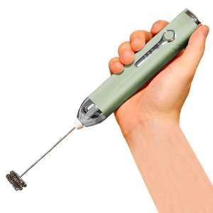 1PC Rechargeable Egg Milk Foam Electric Blender Handheld Foam Stick Coffee Drink Blender Cappuccino Mini Foam
