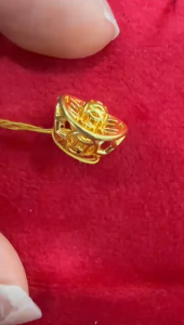Poh Heng Jewellery 22K Fortune Ingot Charm in Yellow Gold *Online Exclusive*[Price By Weight]