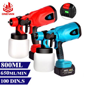 spray can paint 800ml Cordless Electric Paint Spray Machine Adjustable Nozzle Woodworking Electric Paint Spray Machine Home Paint Spray Machine For Makita 18V Battery
