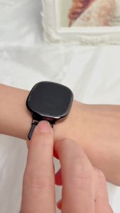 Fashionable LED touch screen magnetic buckle digital watch for women and men