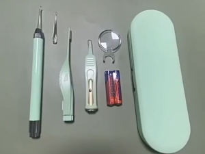 Kids and Adults Earwax Cleaner Tool Sets with 2pcs 5 times Magnifier