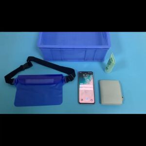 【Finedays】Waterproof Swim Beach Waist Pack | 3-Layer Anti-Salt Shoulder Bag for Diving Phone Storage | Rainproof
