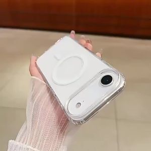 Ốp Điện Thoại Từ Tính Hình Gấu Trúc Dễ Thương Dành Cho iPhone Chống Rơi Chống Bụi Tương Thích Với Nhiều Mẫu Máy Bao Gồm Cả PRO MAX PLUS MINI