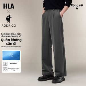 HLA | Quần Dài Nam Rộng Rãi Thường Ngày Không Nhăn