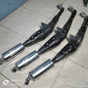 knalpot FIZ R ahm standar racing model ful sirip pres plus tameng cofer tornado jetcool rc100 alfa