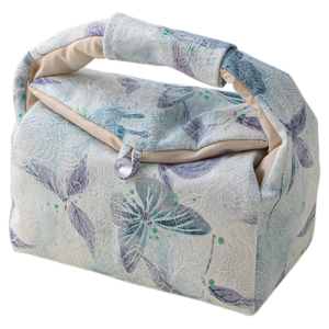 JISU | Embroidered Travel Tea Organizer Bag