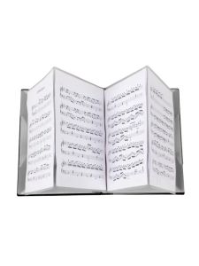 Flatsons FB-02 Music Clip Score Holder A4 Size Paper Sheet Document File Organizer Folder 20 Pockets for Guitar Piano Violin