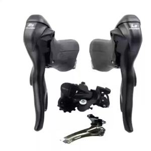 microNEW | Road Bike Groupset 2x7 2x8 2x9 2x10 Speed Shifter Road Bike Shifters Lever Rear Derailleurs 10 Speed Shift For Shimano Road Bike