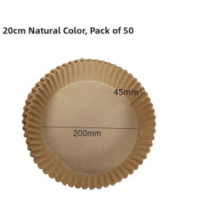 Walfos | Non-stick Round Paper Pad For Air Fryer And Oven