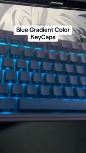 Keycap Gradient Xuyên LED Sideprint PBT Doubleshot Cao Cấp Dùng Cho Bàn Phím Cơ Mạch Xuôi