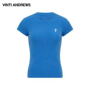 White Regular Shoulder Short Sleeve Slimming Sporty T-shirt
