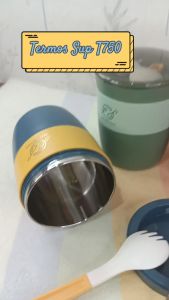 Termos Bubur Sup Kopi Teh 450ml / Vacuum Food Jar Stainless 304-T750