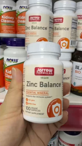 Jarrow Zinc Balance – Bổ Sung Kẽm & Đồng Cân Bằng Hỗ Trợ Sức Khỏe Toàn Diện