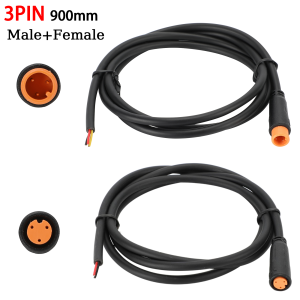 M8 2 3 4 5 6 8Pin Electric Bicycle Plug Connector Scooter E-bike Sensor Brake Butt Joint Cable Signal Connecting Sensor