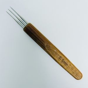 1 PC 0.5 มม./0.75 มม.Dreadlock ถักโครเชต์ไม้เข็มถักผม Dreadlocks เครื่องมือสําหรับ Braid CRAFT