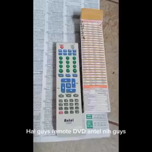 B44 REMOTE DVD ANTEL BERBAGAI MEREK PLAYER DVD MOBILTV PORTABLE TV LCD MP3 CINA ORI 100% REMOT MULTI UNIVERSAL