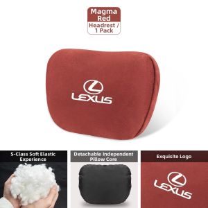 HUANZHU | Lexus LM Headrest Lumbar Back Seat Cushion Neck Pillow Interior Modification