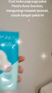 [ FW ACNE ] PONDS ACNE SOLUTION ANTI ACNE FACIAL FOAM 100 GR / SABUN WAJAH