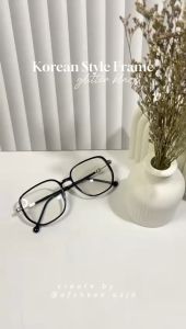 Kacamata Frame Kotak 30182 Glitter Kece Photocromic Mewah Korea Style