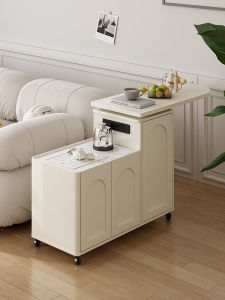 Movable Rotating Table with Wheels