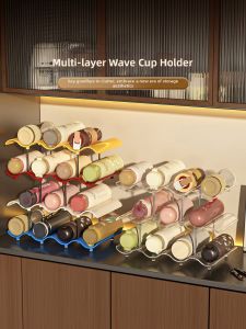 Multi-layer Dustproof Storage Rack transparent household