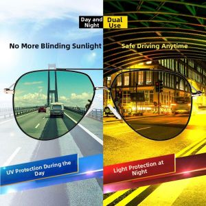 Raydem | Driving Polarized Sunglasses Light Adapting Night Vision  Strong Light Protection