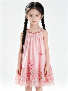 Sleeveless Floral Neck Strap Dress