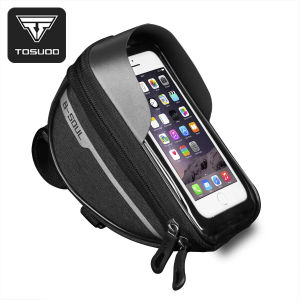 TOSUOD | Bicycle Bag 1L Frame Front Top Tube Bike Bag Handlebar Mtb Touch Screen Cycling Bag Phone Holder Bicycle Accessories