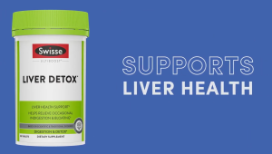 Swisse Ultiboost Liver Detox อัลตร้าบูสดีทอกซ์ตับ 200 เม็ดเคลือบฟิล์ม (วันหมดอายุ:07 2027)