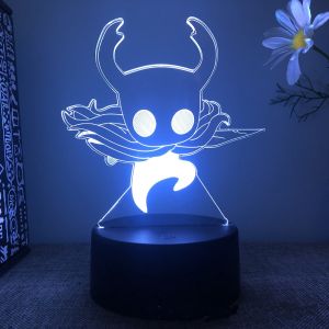 Hot Toys | Hollow Knight Game 3D Lamps Led RGB Neon Night Lights Birthday Toys Cool Gift For Friends Kid Bed Room Table Colorful Decoration