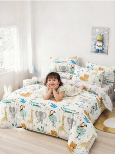 Ultra-Soft Antibacterial Cotton Bedding Set