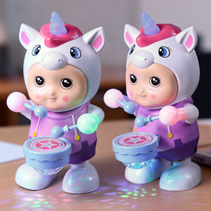 Light-up Musical Moving Electric Horse Toy