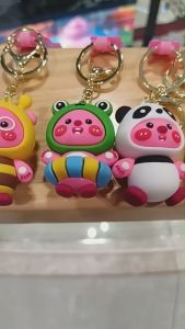 Loopy doll keychain kartun beaver keychain cute doll indah loket beg kereta keychain