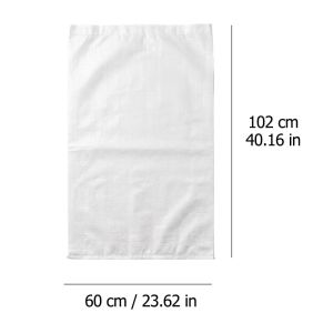 50Pcs Oversize Sako Bag Reusable Woven Sack Household Warehouse Storage Bags High Bearing Capacity Container for Rice Feed