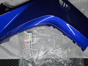 Cánh bửng màu xanh GP Exciter 135 2005-2010 hàng zin chính hãng yamaha Vĩnh Phúc Cho AE Dọn Xe bị té bể tông đụng đủ các