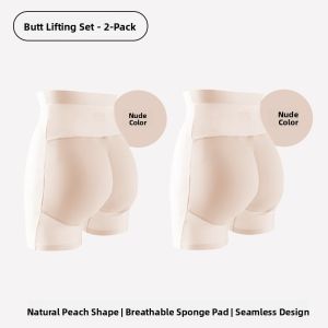 JIAZINI | Natural Womens Butt Lifting Underwear Seamless Tummy Control High Waist Briefs Summer Sport Style Thin High Hip Briefs