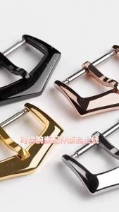 Khóa Đồng Hồ Bằng Thép Không Gỉ Cho Dây Da Kích Thước 12mm-22mm Bạc Đen Vàng Vàng Hồng Khóa Kèm Dụng Cụ Phụ Kiện Đồng Hồ