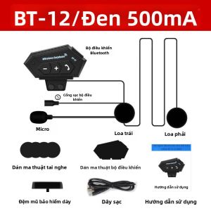 YESMAX | Tai Nghe Bluetooth Đi Mô Tô Chống Ẩm Kháng Ồn Pin Dài