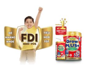 Sữa Bột Nutifood Grow Plus+ Đỏ Hộp 15kg (Dinh dưỡng hiệu quả cho trẻ suy dinh dưỡng thấp còi từ 1~10 tuổi)