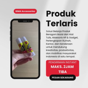 DELI Lem Kertas Stick Batang Isi 9 gram 15 gram Glue Stick E7101 E7104