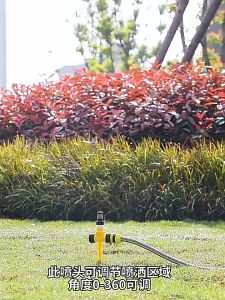 หัวฉีดสปริงเกลอร์รดน้ําต้นไม้ แบบหมุนได้ พร้อมรองรับการรดน้ำสนามหญ้าแบบหมูน360องศา