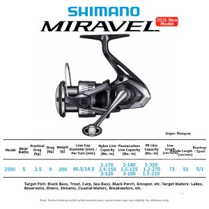 SHIMANO | 2026 Long Cast Saltwater Spinning Reel