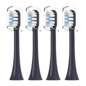 4 Đầu Bàn Chải Lông Mềm Thay Thế Cho Xiaomi Mijia T301 T302 T501 T501C Sonic Bàn Chải Đánh Răng Điện Người Lớn Silicone